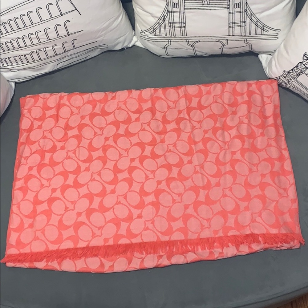 PRICE DROP! NWOT Coach scarf